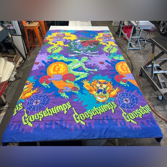 American Vintage Bedding Vintage 9s Goosebumps Rl Stine Reversible